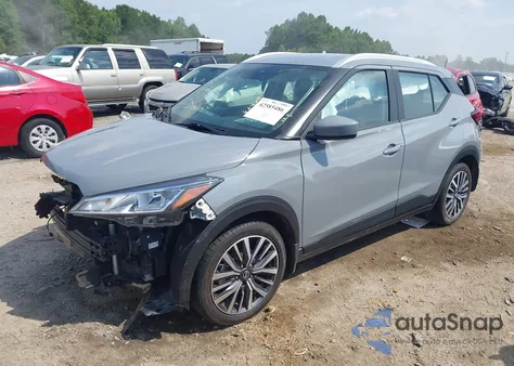 2021 Nissan Kicks Sv Xtronic Cvt from USA, damaged, VIN 3N1CP5CV1ML491039